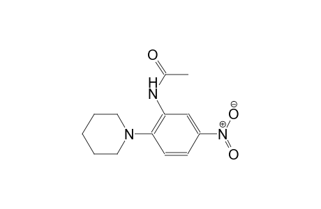 acetamide, N-[5-nitro-2-(1-piperidinyl)phenyl]-