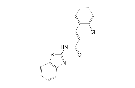 (2E)-N-(1,3-benzothiazol-2-yl)-3-(2-chlorophenyl)-2-propenamide