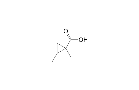 1,2-Dimethylcyclopropanecarboxylic acid