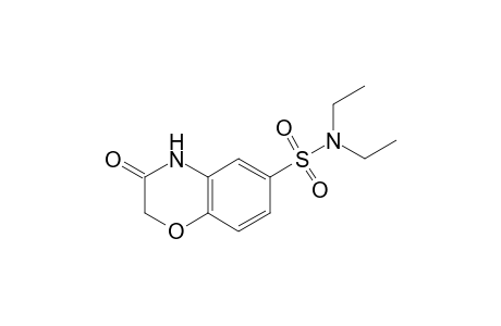 2H-1,4-Benzoxazine-6-sulfonamide, N,N-diethyl-3,4-dihydro-3-oxo-