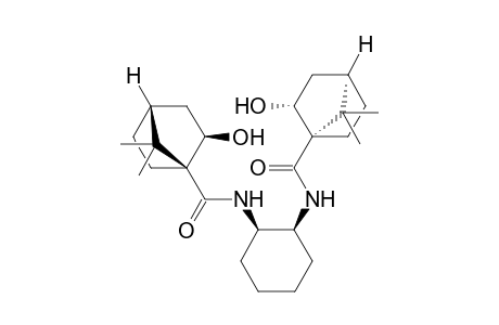 (1R,2S)-N,N'-Bis{[(1S,2R,4R)-7,7-dimethyl-2-hydroxynorborn-1-yl]carbonyl}cyclohexane-1,2-diamine