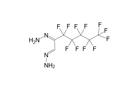 (1E,2E)-3,3,4,4,5,5,6,6,7,7,7-undecafluoro-2-hydrazinylidene-heptanal hydrazone