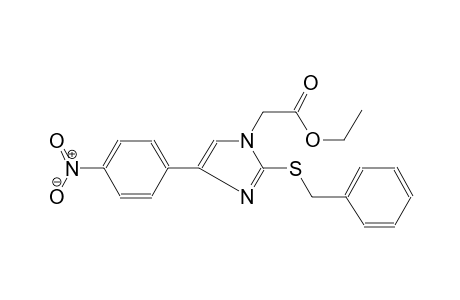 Ethyl [2-(benzylsulfanyl)-4-(4-nitrophenyl)-1H-imidazol-1-yl]acetate