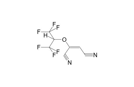 (1-HYDROHEXAFLUORO-1-METHYLETHOXY)MALEO(FUMARO)DINITRILE