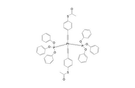 TRANS-[(4-AC-S-C6H4-C-C)2-PT-(P(OPH)3)2]