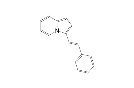 3-(.beta.-Styryl)indolizine