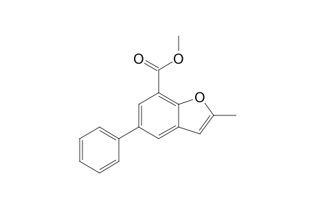 Methyl 2-Methyl-5-phenylbenzofuran-7-carboxylate