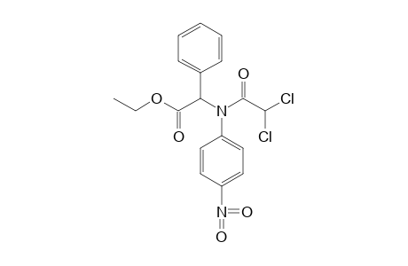 N-(DICHLOROACETYL)-N-(p-NITROPHENYL)-2-PHENYLGLYCINE, ETHYL ESTER