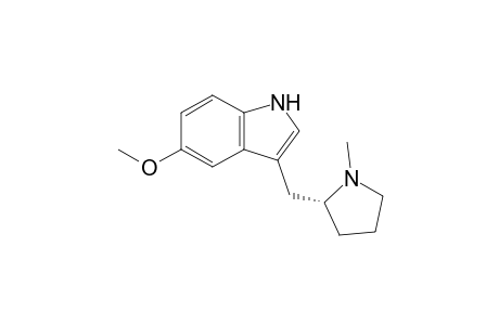 5-Methoxy-3-[[(2R)-1-methyl-2-pyrrolidinyl]methyl]-1H-indole