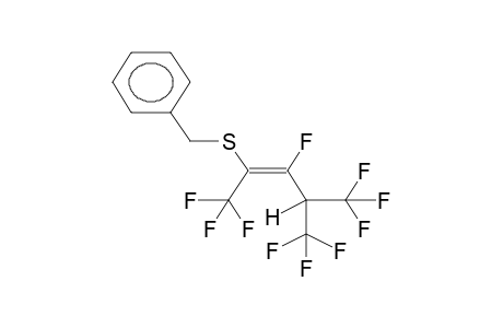 (Z)-2-BENZYLTHIO-4-HYDRO-PERFLUORO-4-METHYL-2-PENTENE