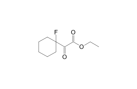 2-(1-fluorocyclohexyl)-2-keto-acetic acid ethyl ester