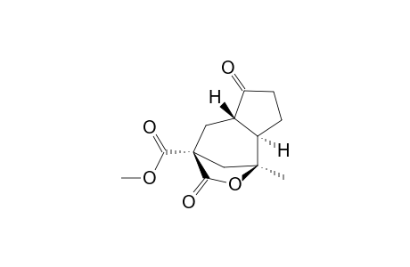 methyl (1S,2R,6S,8S)-1-methyl-5,9-dioxo-10-oxatricyclo[6.2.1.0(2,6)]undecane-8-carboxylate