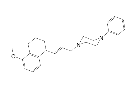 4-[1-(5-Methoxy-1,2,3,4-tetrahydronaphthalen-1-yl)-1(E)-3-propylidene]-1-phenylpiperazine