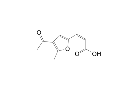 (Z)-3-[4'-Acetyl-5'-methyl-2'-furyl]propenoic acid