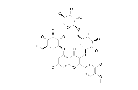 QUERCETIN-5-O-BETA-GLUCOPYRANOSIDE-3-O-RUTINOSIDE-7,4'-DIMETHYLETHER