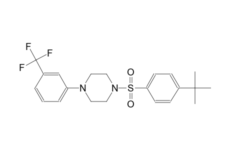 1-[(4-tert-butylphenyl)sulfonyl]-4-[3-(trifluoromethyl)phenyl]piperazine
