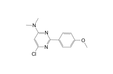 6-Chloro-2-(4-methoxyphenyl)-N,N-dimethylpyrimidin-4-amine