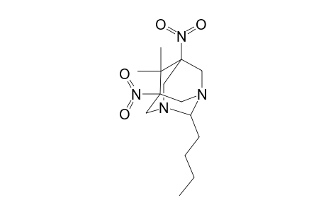 2-Butyl-6,6-dimethyl-5,7-dinitro-1,3-diaza-tricyclo[3.3.1.1(3,7)]decane