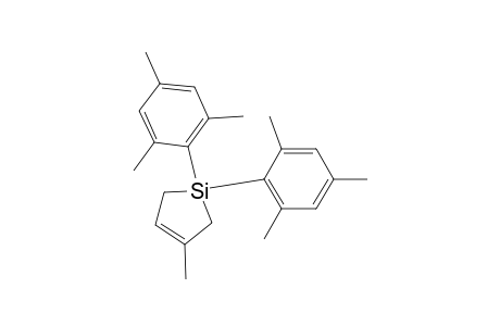 Silacyclopent-3-ene, 3-methyl-1,1-bis(2,4,6-trimethylphenyl)-