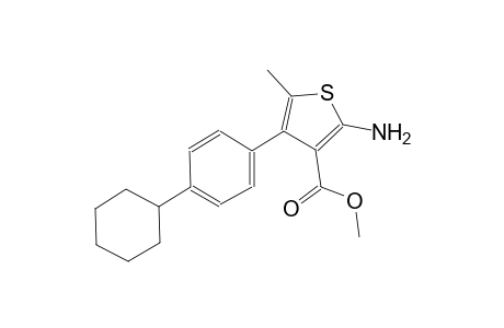 methyl 2-amino-4-(4-cyclohexylphenyl)-5-methyl-3-thiophenecarboxylate