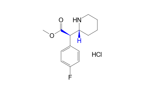 (+/-)-threo-4-Fluoromethylphenidate hydrochloride