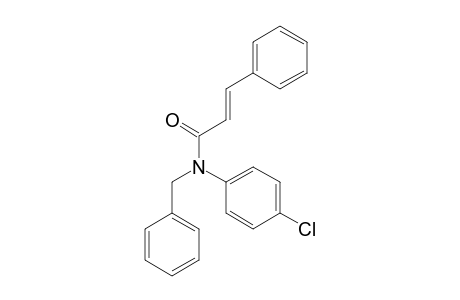 N-Benzyl-N-(4-chlorophenyl)-3-phenylacrylamide