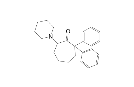 2,2-diphenyl-7-piperidinocycloheptanone