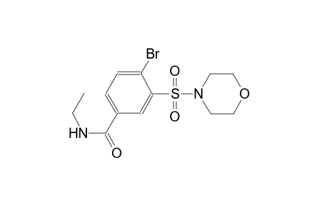 benzamide, 4-bromo-N-ethyl-3-(4-morpholinylsulfonyl)-
