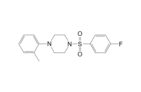 1-[(4-fluorophenyl)sulfonyl]-4-(2-methylphenyl)piperazine