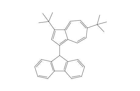 9-(3,6-Di-t-butyl-1-azulenyl)fluorene