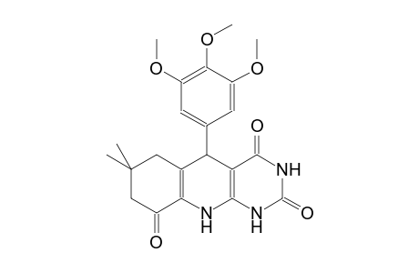 pyrimido[4,5-b]quinoline-2,4,9(3H)-trione, 1,5,6,7,8,10-hexahydro-7,7-dimethyl-5-(3,4,5-trimethoxyphenyl)-