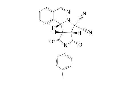 ENDO-1,2-(DICARBOXY-N-PARA-METHYLPHENYLIMIDO)-3,3-DICYANO-1,2,3,10B-TETRAHYDROPYRROLO-[2,1-A]-PHTHALAZINE
