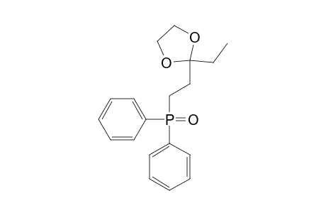 Phosphine oxide, [2-(2-ethyl-1,3-dioxolan-2-yl)ethyl]diphenyl-