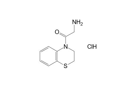 3,4-DIHYDRO-4-GLYCYL-2H-1,4-BENZOTHIAZINE, MONOHYDROCHLORIDE