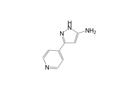 1H-pyrazol-5-amine, 3-(4-pyridinyl)-
