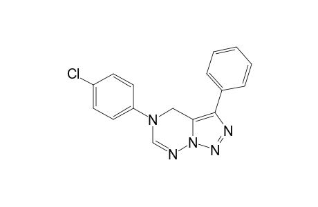 5-p-CHLORO-PHENYL-3-PHENYL-4,5-DIHYDRO-8H-[1,2,3]-TRIAZOLO-[5,1-F]-[1,2,4]-TRIAZINE