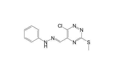 3-(methylthio)-5-benzamidino-6-chloro-1,2,4-triazine