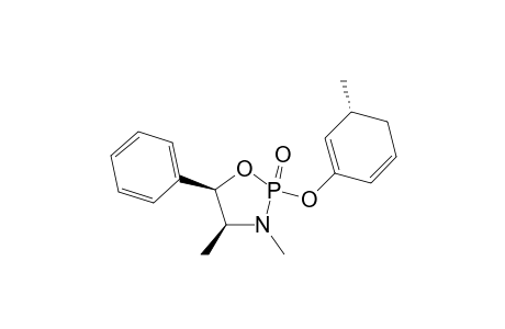 (2R,4S,5R)-3,4-Dimethyl-2-((3-methyl-1,5-cyclohexenyl-1-oxy)-5-phenyl-1,3,2-oxazaphospholidin-2-one