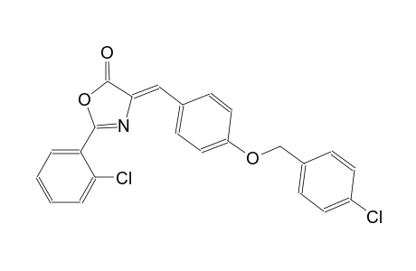 (4Z)-4-{4-[(4-chlorobenzyl)oxy]benzylidene}-2-(2-chlorophenyl)-1,3-oxazol-5(4H)-one