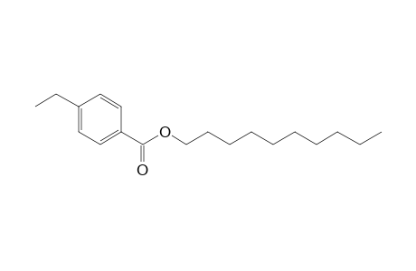 4-Ethylbenzoic acid, decyl ester