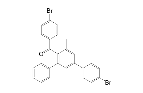4'-bromo-4-(4-bromo-phenyl)-2-methyl-6-phenyl-benzophenone