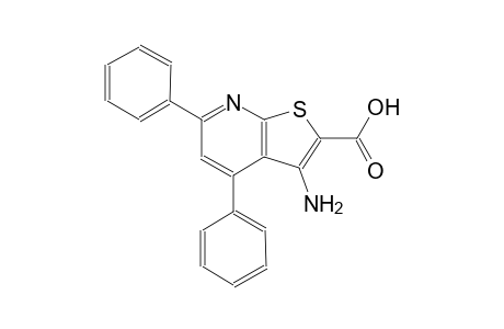 3-Amino-4,6-diphenyl-thieno[2,3-b]pyridine-2-carboxylic acid