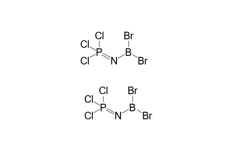 Bis[trichloro(dibromoboranylimino)-lambda5-phosphane]