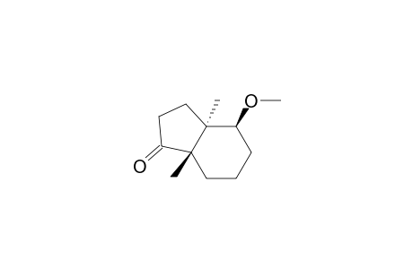 1H-Inden-1-one, octahydro-4-methoxy-3a,7a-dimethyl-, (3a.alpha.,4.beta.,7a.beta.)-