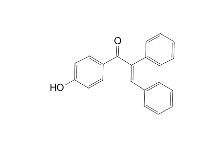 (E)-1-(4-hydroxyphenyl)-2,3-diphenyl-2-propen-1-one