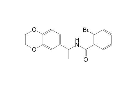2-bromo-N-[1-(2,3-dihydro-1,4-benzodioxin-6-yl)ethyl]benzamide