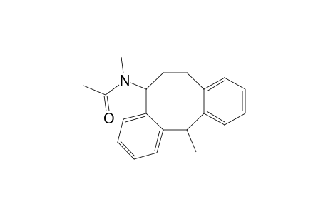 5-(Acetylamino)-N,12-dimethyl-5,6,7,12-tetrahydrodibenzo[a,d]cyclooctene