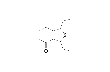 Benzo[c]thiophen-4(1H)-one, 1,3-diethylhexahydro-