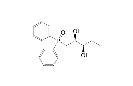 (2S,3R)-1-Diphenylphosphinoylpentane-2,3-diol