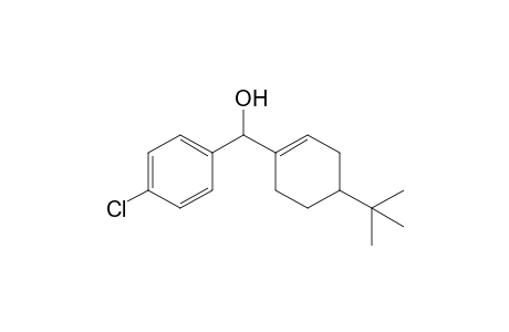 (4-tert-butyl-1-cyclohexenyl)-(4-chlorophenyl)methanol